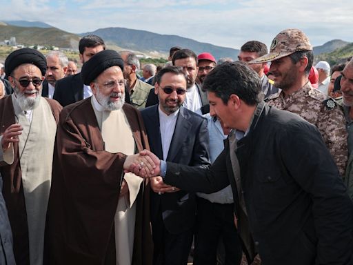 Iran president helicopter crash live updates: Ebrahim Raisi dead as wreckage found on side of steep mountain