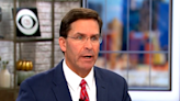 Mark Esper: Defeating Hamas means dealing with Iran "once and for all"