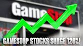 GameStop Stocks Surge 120% As 'Roaring Kitty' Sparks Meme-Stock Revival