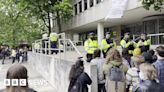 Oxford university offices locked down over Gaza protest