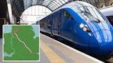 Map shows all the places new train to London could stop