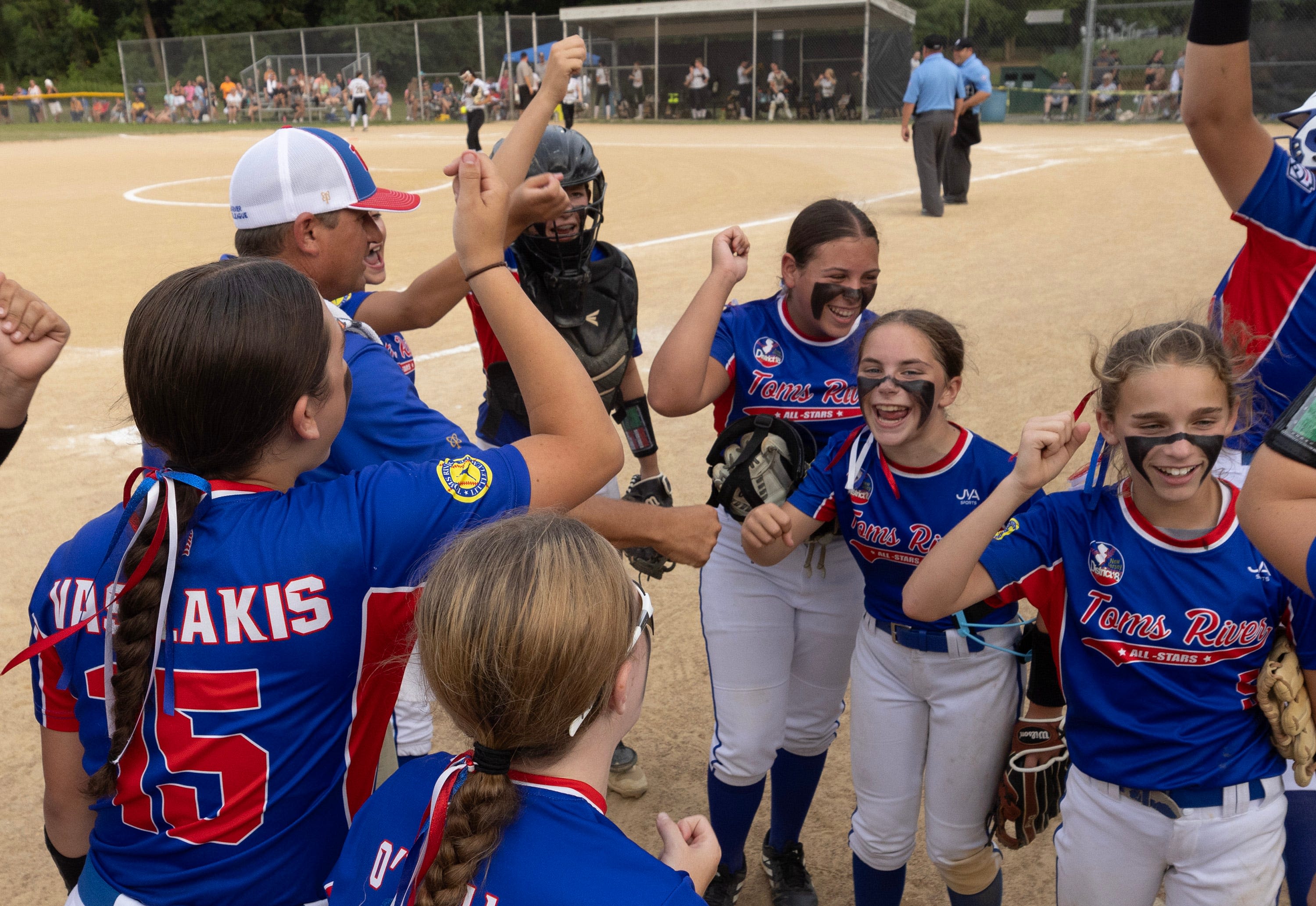 Toms River Little League softball, overcoming adversity, is going to the state tournament