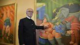 Fernando Botero y sus obras, en imágenes