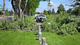 Storm socks Panhandle: Communities clear up damage, from railroad cars to destroyed buildings