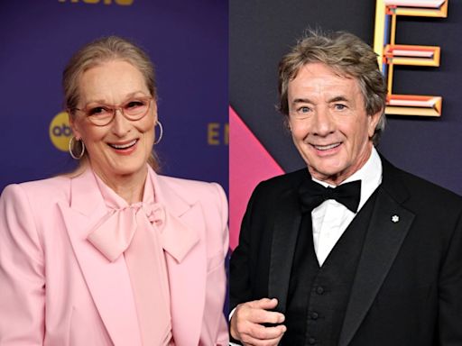 Fans are giddy over Meryl Streep and Martin Short sitting next to each other at 2024 Emmys