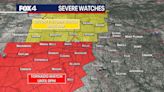 Dallas Weather: Tornado Watch issued until Thursday night