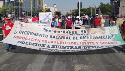 Marcha de la CNTE: horario y ruta de la movilización del 15 de mayo, Día del Maestro