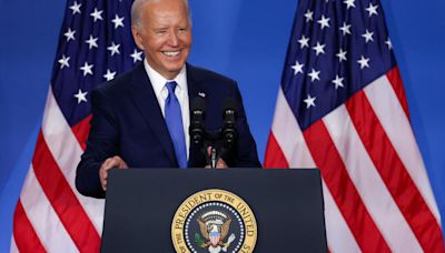 Defiant Biden vows to stay in race after verbal gaffes at NATO summit