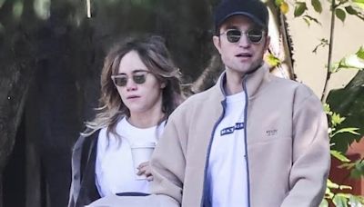 Robert Pattinson and Suki Waterhouse enjoy family outing with newborn baby girl in LA... following new mother's Coachella performance
