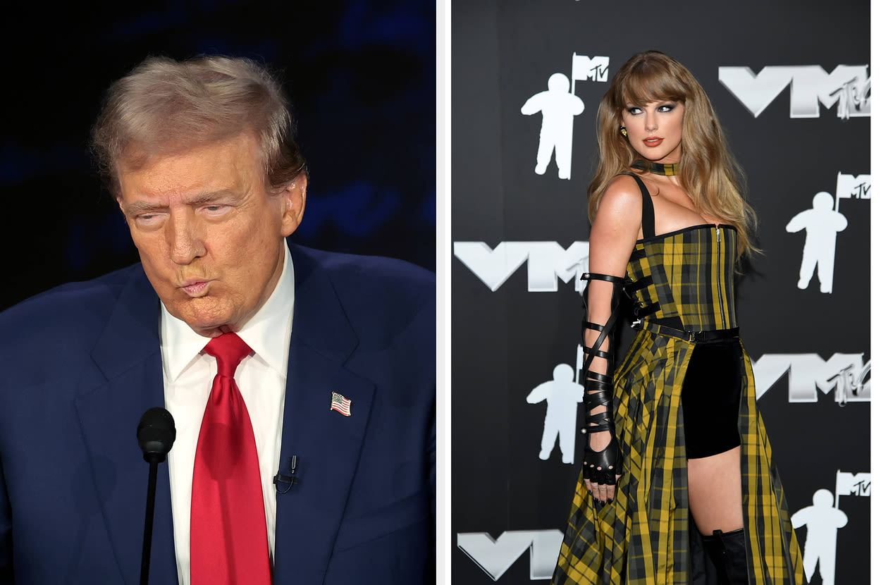 Donald Trump's New Taylor Swift-Inspired Shirt Has Swifties In An Absolute Frenzy