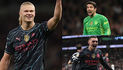 Man City player ratings vs Tottenham: One hand on the trophy! Erling Haaland and Stefan Ortega break Arsenal hearts as champions find a way to edge towards fourth...