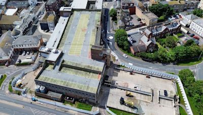 Demolition of muti-storey car park gets under way