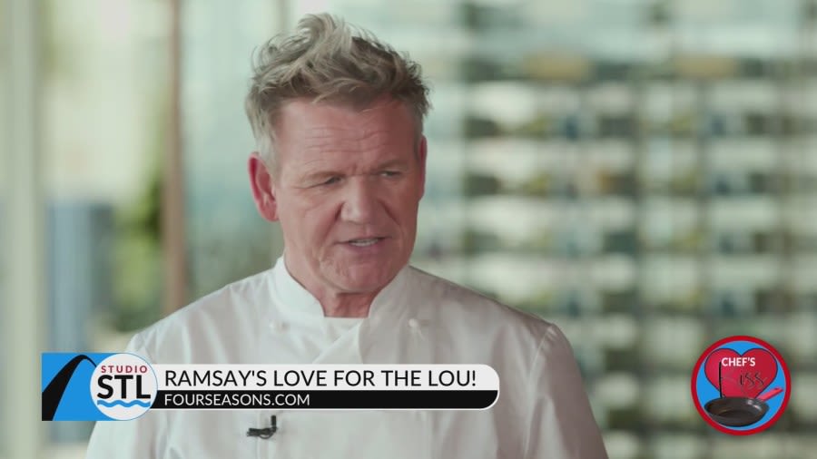 Celebrity chef Gordon Ramsay talks about his St. Louis Kitchen