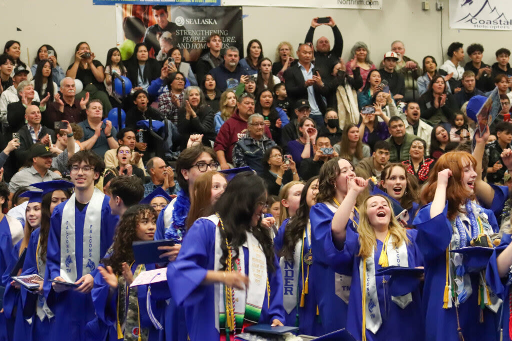 ‘Forever a Falcon’: Thunder Mountain High School celebrates final graduating class | Juneau Empire