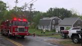 Lightning strikes suspected of causing attic fires in Mass. homes