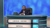 University Challenge gives Amol Rajan a smaller chair because he ‘looks like a movie villain’