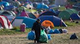 Glastonbury clean-up crew kick into action after sun-soaked festival