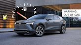 Chevy Blazer EV Tells Owner He's Out Of Gas