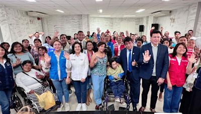 Congreso destaca apoyo de GORE Ica a personas con discapacidad