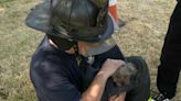 Children escape North Sacramento house fire, firefighters rescue puppy inside burning home