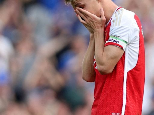 Arsenal skipper Odegaard still weeks away from return, says Arteta