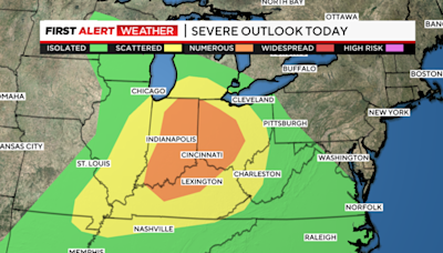 Strong storms possible for the Pittsburgh area late tonight