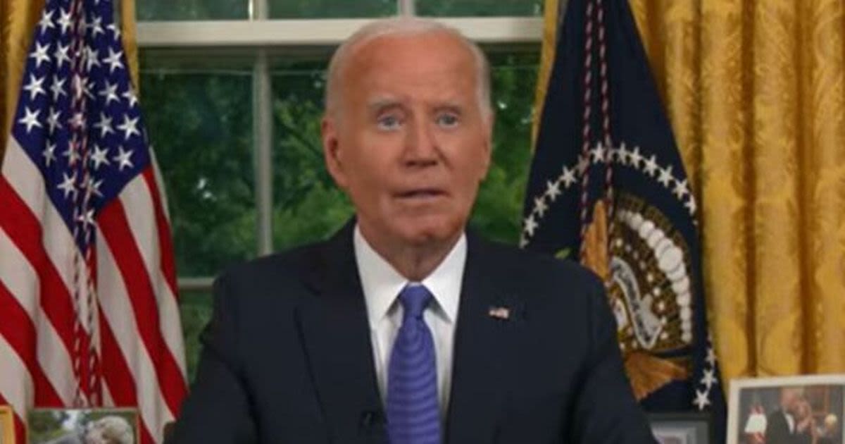 Joe Biden's orange skin tone has people convinced his big TV speech was AI