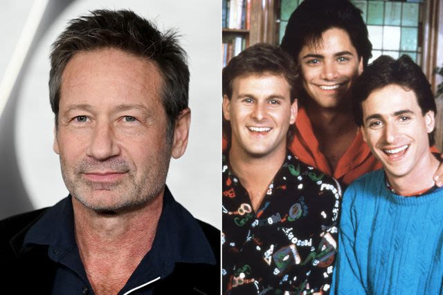 David Duchovny recalls losing out on all 3 male lead roles on “Full House”: 'I've got to get one of these'