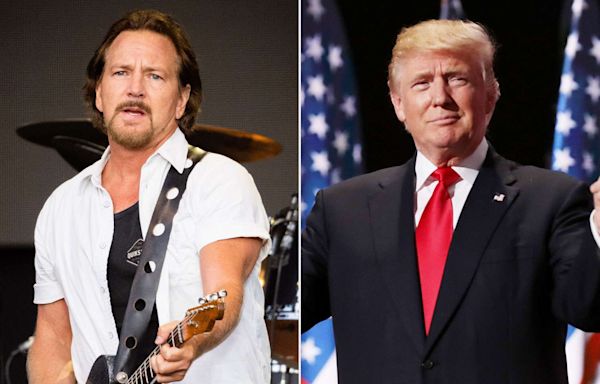 Eddie Vedder Says Pearl Jam's 'Wreckage' Is Inspired by Former President Trump's Desperation