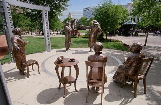 'Uncomfortable' past: Famous Five sculpture in Olympic Plaza to be moved for redevelopment