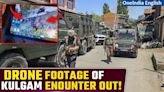 Kulgam Encounter: Drone Footage Shows Neutralised Terrorists - Oneindia