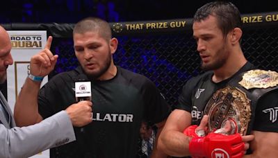 Bellator Champions Series results: Usman Nurmagomedov defends title in calculated battle vs. Alexander Shabliy