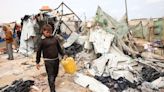 Israel Continues Rafah Strikes After 45 Killed in Bombing