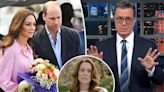 Stephen Colbert regrets fueling Prince William affair rumor after Kate Middleton cancer news