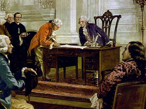 On this day in history, September 19, 1796, President George Washington issues his Farewell Address