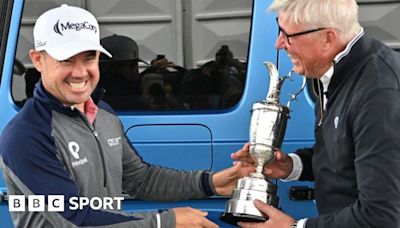 The Open 2024: Brian Harman 'sad' to give Claret Jug back to R&A at Royal Troon