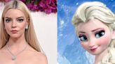 Anya Taylor-Joy revela que le encantaría interpretar a Elsa en una película live-action de 'Frozen'