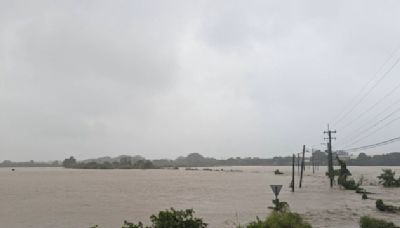 凱米雨量勝莫拉克 時雨量創歷年新高 | 後壁 | 鹽水 | 八掌溪 | 大紀元