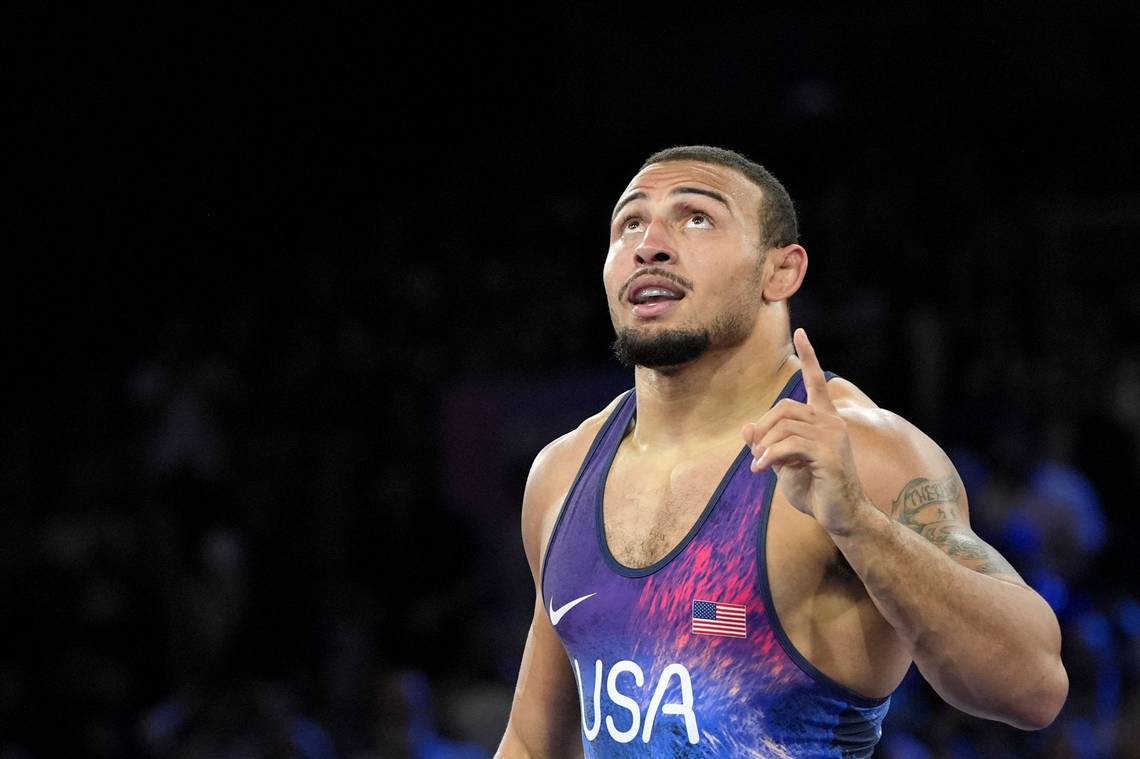 Former Penn State wrestler Aaron Brooks will take home bronze medal from Paris Olympics