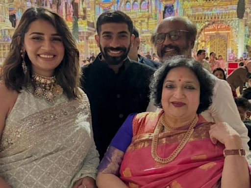 INSIDE PIC: When Jasprit Bumrah and his wife met superstar Rajinikanth at Anant Ambani’s wedding; fans can’t keep calm