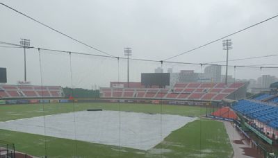 中職》桃園下大雨！ 富邦悍將VS樂天桃猿延賽