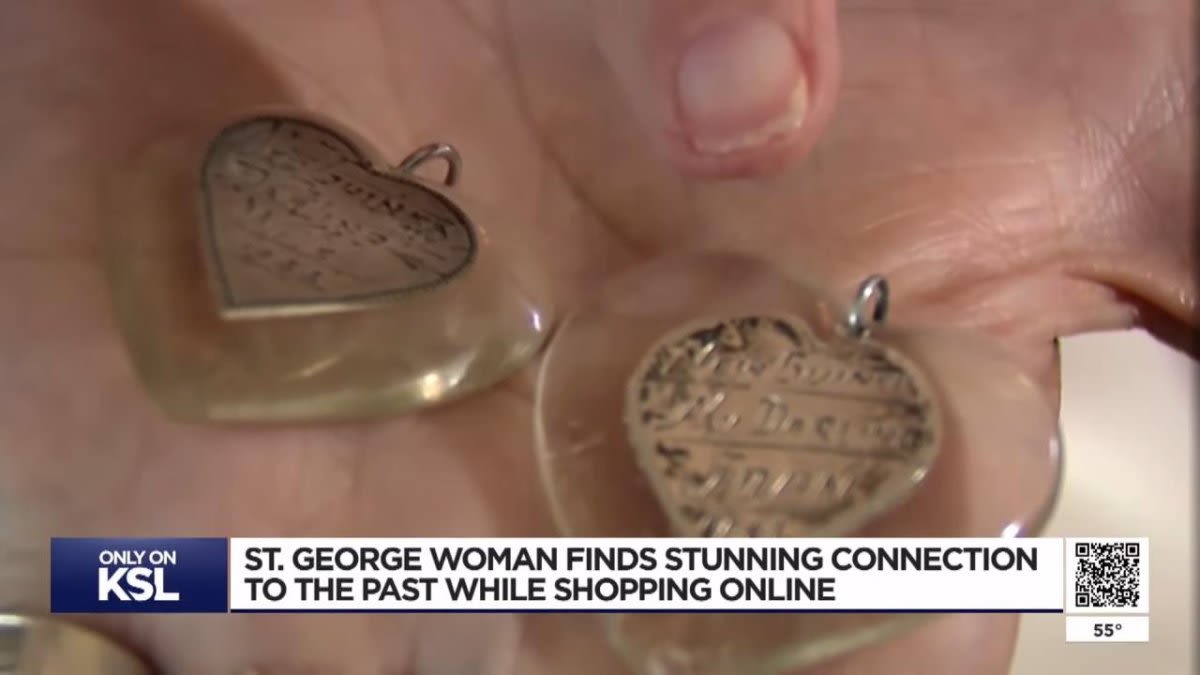 Watch: Chance eBay encounter returns long-lost charm to Utah family