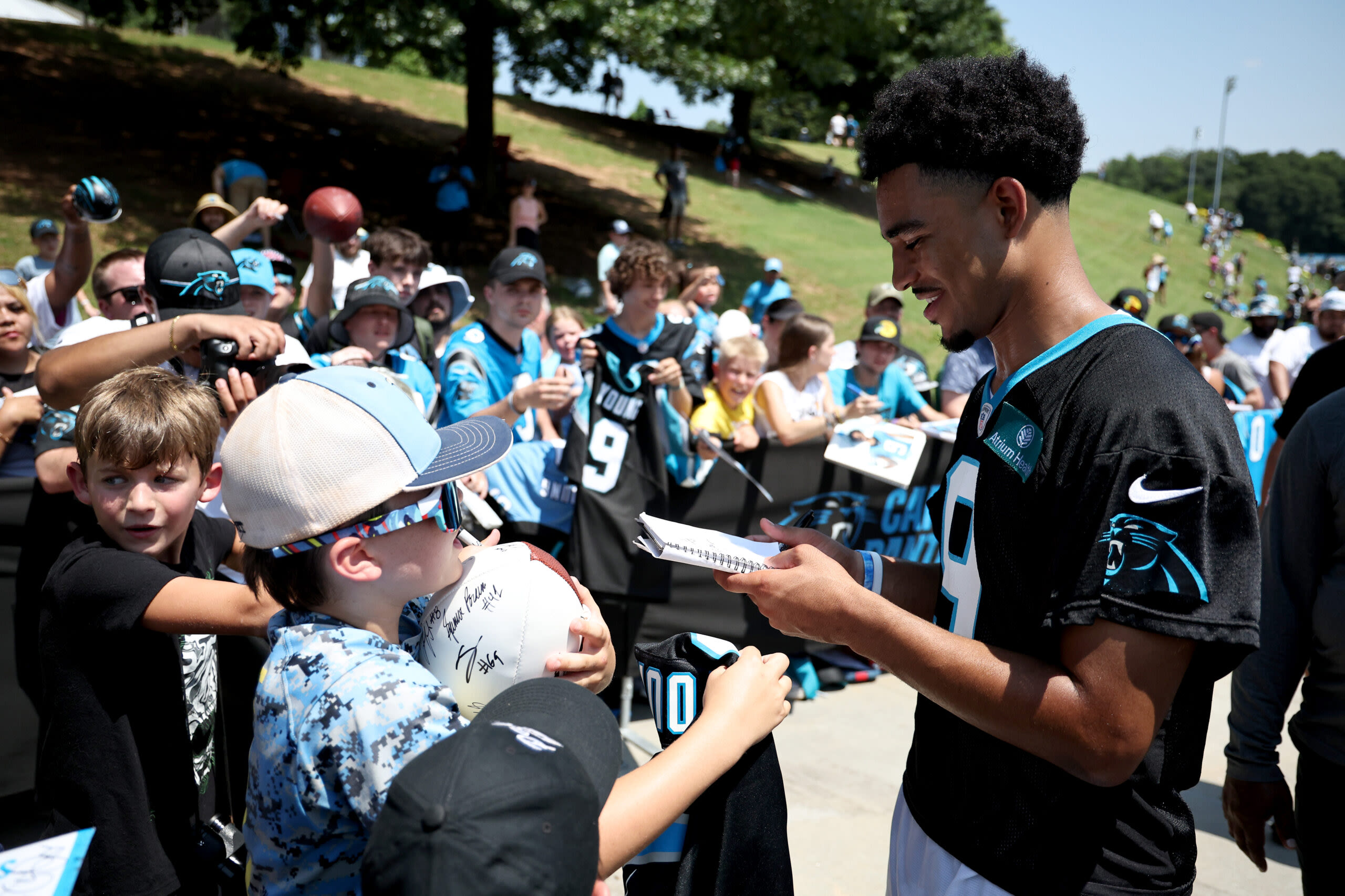Panthers QB Bryce Young hosting free football camp for kids on Saturday
