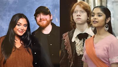 Harry Potter fans tear up as Ron Weasley, Rupert Grint, and Padma Patil, Afshan Ahmed, meet after 20 years, share then and now pics