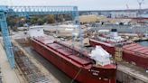 Built in Sturgeon Bay, first freighter built on the Great Lakes in 39 years takes maiden voyage