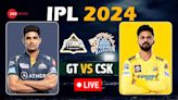 GT vs CSK Live Cricket Score and Updates, IPL 2024: Shubman Gill vs Ruturaj Gaikwad