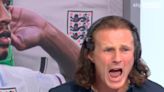 Watch Ex-Wycombe boss Gareth Ainsworth's reaction as England reach the Euros final