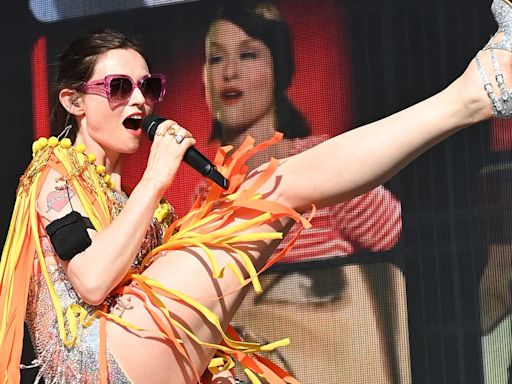 Sophie Ellis-Bextor and Palma Faith bring the party at Camp Bestival