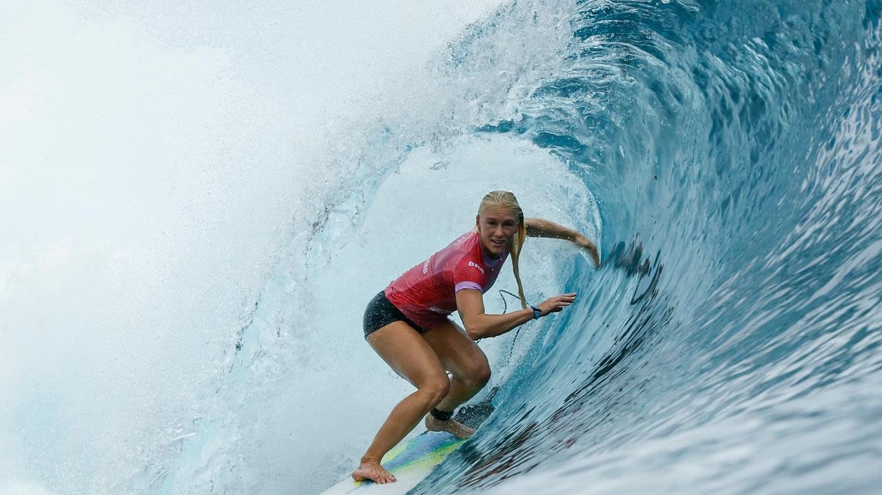 Surf's up! Paris Olympics surfing competition commences in Tahiti, with wave rides and wipe outs