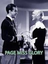 Page Miss Glory